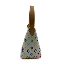 x Takashi Murakami All In BB White Bucket Bag in Coated Canvas, Gold hardware