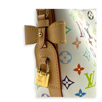 x Takashi Murakami All In BB White Bucket Bag in Coated Canvas, Gold hardware