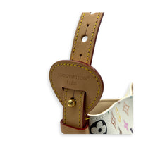 x Takashi Murakami All In BB White Bucket Bag in Coated Canvas, Gold hardware