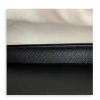Urban Essential Black Tote Bag in Calfskin, Gold hardware