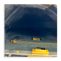 Peekaboo Top Handle Bag Black in Calfskin, Mixed hardware