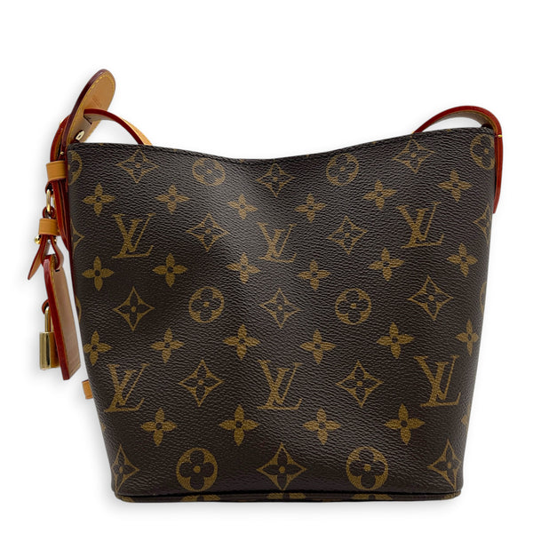 All In Top Handle Bag BB Brown in Monogram Coated Canvas