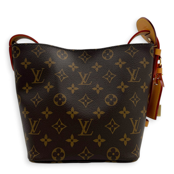 All In Top Handle Bag BB Brown in Monogram Coated Canvas