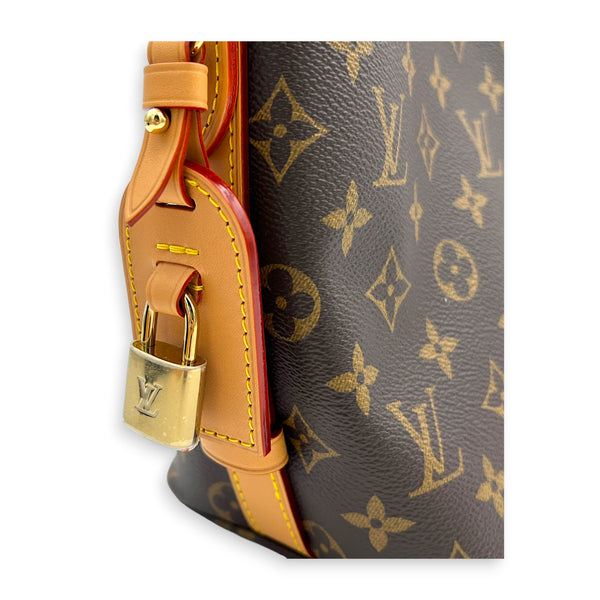 All In Top Handle Bag BB Brown in Monogram Coated Canvas