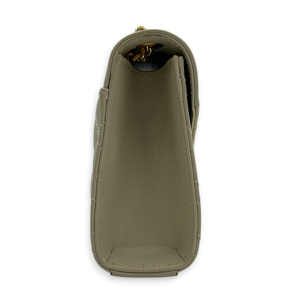 Envelope Shoulder Bag White, Gold hardware