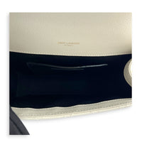 Envelope Shoulder Bag White, Gold hardware