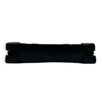 Soft Trunk Black Clutch in Taurillon Leather, Monochrome hardware
