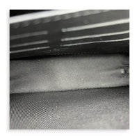 Soft Trunk Black Clutch in Taurillon Leather, Monochrome hardware