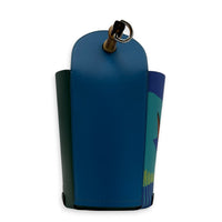 Ken Price Blue Bucket Bag in Calfskin, Palladium hardware