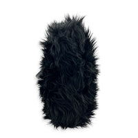 Fur Tote Bag Black in Faux Fur