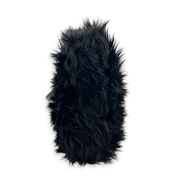 Fur Tote Bag Black in Faux Fur