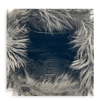 Fur Tote Bag Black in Faux Fur
