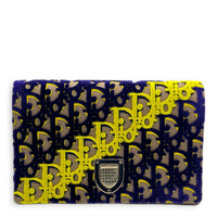 Diorama Wallet On Chain Multi-colour in Canvas, Light Gold hardware