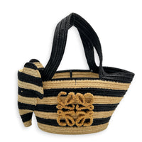 Raffia Elephant Tote Bag Beige in Raffia