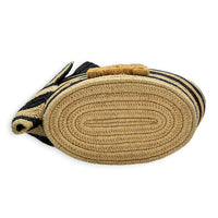 Raffia Elephant Tote Bag Beige in Raffia