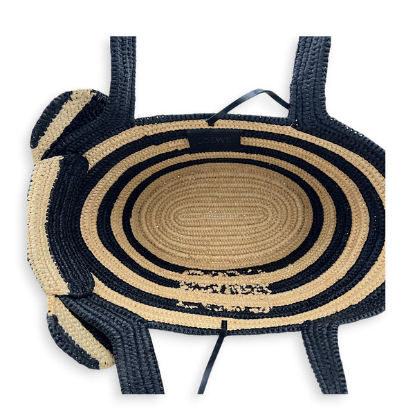 Raffia Elephant Tote Bag Beige in Raffia