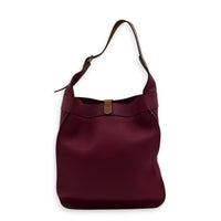 Marwari GM Pink Shoulder Bag in Clemence, Palladium hardware