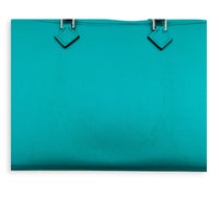 Plume 28 Bleu Paon Top Handle Bag in Epsom, Palladium hardware
