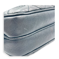 Urban Companion Shoulder Bag Black in Caviar Leather, Silver hardware