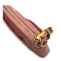 Timeless CC Pochette  Shoulder Bag Pink in Caviar Leather, Gold hardware