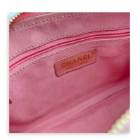 Timeless CC Pochette  Shoulder Bag Pink in Caviar Leather, Gold hardware