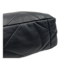 Flap Shoulder Bag Small Black in Lambskin, Mixed hardware