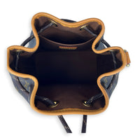 Noe Cargo Bucket Bag Brown in Monogram Coated Canvas, Gold hardware