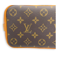 Noe Cargo Bucket Bag Brown in Monogram Coated Canvas, Gold hardware