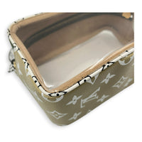 Beach Pouch  Crossbody Bag Multi-colour in Monogram Coated Canvas, Gold hardware