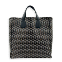 Voltaire Tote Bag Black in Coated Canvas