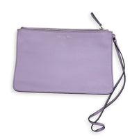 Diorissimo Purple Top Handle Bag in Calfskin, Silver hardware