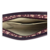 Diorquake Red Clutch in Jacquard, Gold hardware