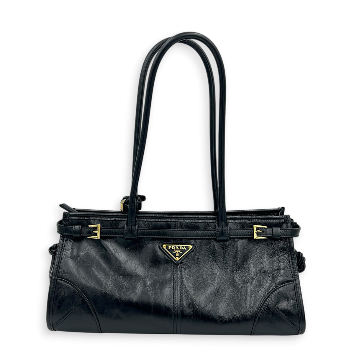 Bonnie Shoulder Bag Black, Gold hardware