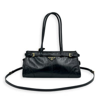 Bonnie Shoulder Bag Black, Gold hardware
