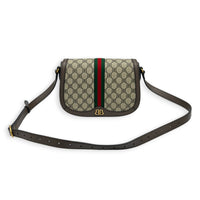 Hacker Project Crossbody Bag Beige in Coated Canvas, Gold hardware