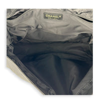 Travel Line Black Messenger in Nylon, Gold hardware