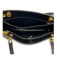 Vintage CC Black Tote Bag in Caviar Leather, Gold hardware