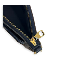 Pallas Pouch Crossbody Bag Brown in Monogram Coated Canvas, Gold hardware