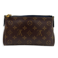 Pallas Pouch Crossbody Bag Brown in Monogram Coated Canvas, Gold hardware