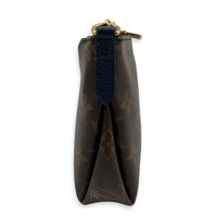 Pallas Pouch Crossbody Bag Brown in Monogram Coated Canvas, Gold hardware