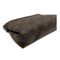 Pallas Pouch Crossbody Bag Brown in Monogram Coated Canvas, Gold hardware