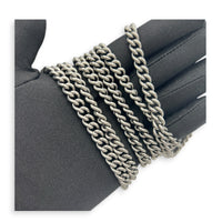 Dionysus Crossbody Bag Super Mini Black in Denim, Silver hardware
