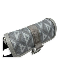 Hit The Road Crossbody Bag Grey in Coated Canvas, Palladium hardware