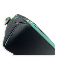 x Studio Ghibli Spirited Away Susuwatari Mini Green Top Handle Bag in Calfskin, Gold hardware