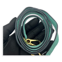 x Studio Ghibli Spirited Away Susuwatari Mini Green Top Handle Bag in Calfskin, Gold hardware