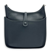 Evelyne III 29 Black Crossbody Bag in Clemence, Palladium hardware