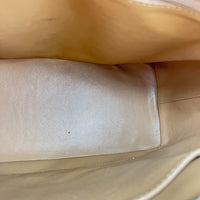 Medallion CC Tote Bag Beige in Caviar Leather, Gold hardware