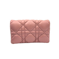 Caro Crossbody Bag Pink in Lambskin, Gold hardware