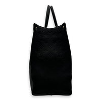 OnTheGo Black Tote Bag in Empreinte Leather, Gold hardware