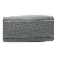 Deauville Blue Tote Bag in Canvas, Silver hardware